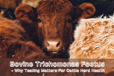 جنين المشعرة البقرية – لماذا يعتبر الاختبار مهمًا لصحة قطيع الماشية